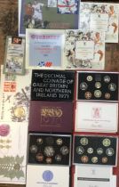 Collection of Royal Mint Proof Year sets and other Brilliant Uncirculated issues, including Scarce