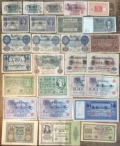 Large Collection of German Banknotes. See all pictures for details.