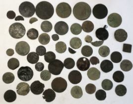 Collection of Medieval to 17th Century token coins & Jettons.