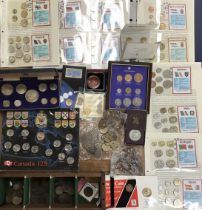 Collection of British and World Coins, including the Brilliant Uncirculated 12 Euro Zone Pre Euro