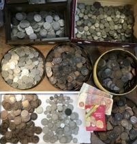 Large Collection of British and World Coins including Pre 47 and Pre 20 Silver coins (Approx