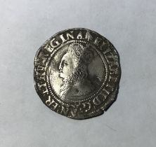Elizabeth I 1558-1603, Silver Groat Second Coinage, mm Martlet 1560-1.