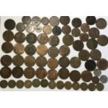 Collection of Jersey and Guernsey coins from Victoria to Elizabeth II.