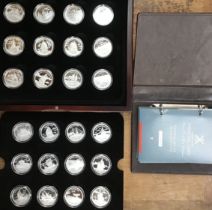 Royal Mint Silver Proof ‘Legendary Fighting Ships’ Set in Original Case with Certificate of