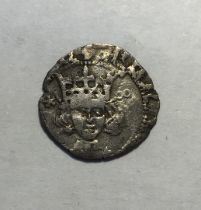 Scarce Henry V Silver Penny, Mullet & Annulet (slight double strike) by crown. York mint (quatrefoil
