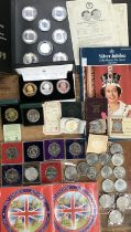 Collection of British Coins, including 70th Wedding Anniversary set with 15.55g Fine Silver