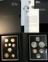Royal Mint 2015 Collector Proof Coin Year Set in Original Case with Certificate of Authenticity.