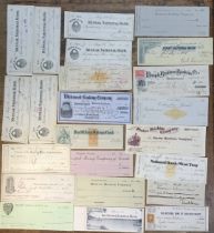 Very Large American Bank Draft/Cheque Collection dating from Mid to late 19th and early 20th