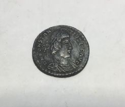 Late Roman Silver Siliqua of Constantius II.