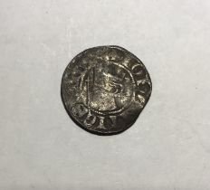 Scarce Scottish John Baliol Silver Penny, First Coinage.