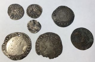 Small Collection of Hammered Medieval and Post Medieval Coins, including two Edward one London the