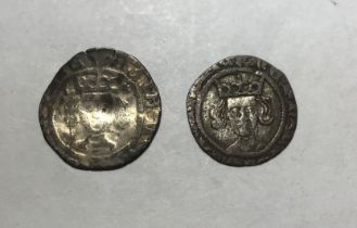 Henry V Mullet-Trefoil by Crown Silver Penny & Henry VI Silver Penny.