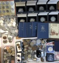 Collection of British and World Coins and Medallic issues, including 8 JCB in aid of the NSPCC