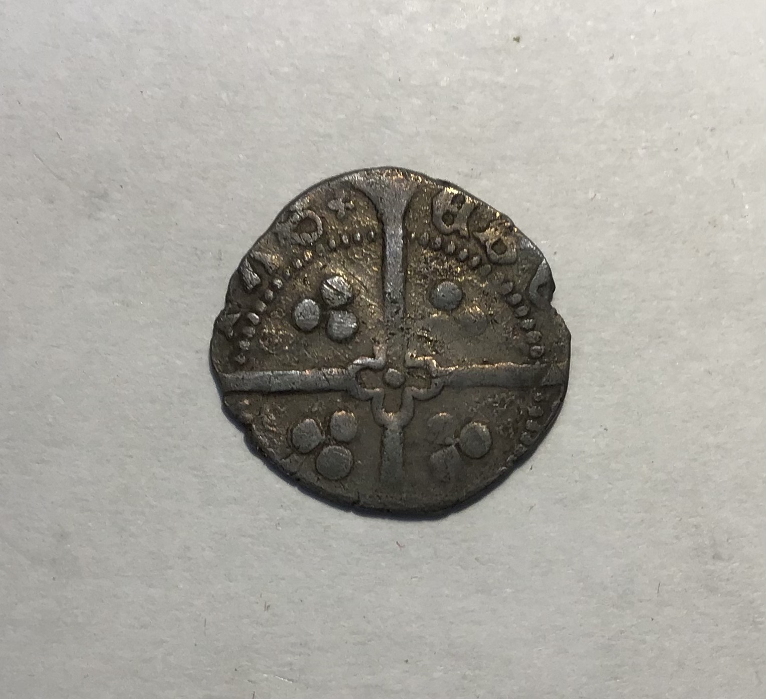 Scarce Henry V Silver Penny, Mullet & Annulet (slight double strike) by crown. York mint (quatrefoil - Image 2 of 2