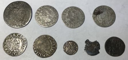 Collection of 17th & 18th century Silver Coins from Austria and there Principality's, Saxony and