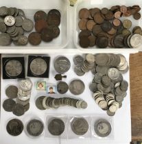 Collection of British Coins, includes George III 1820 Crown, Pre 47 silver (Approx 162g), 5