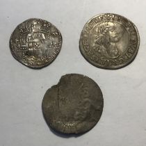 Mixed lot of Silver European Medieval & Late Medieval Coins, including Venetian Grosso/Matapan of