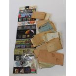 A quantity of stamps, mainly loose and early 20th century with some commemorative collection