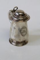 A George III sterling silver tankard, marked to the base for Thomas Whipham & Charles Wright, London