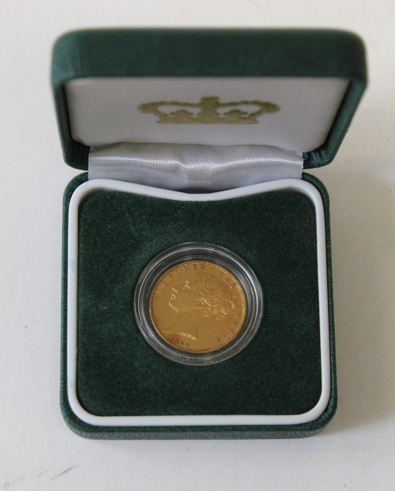 1862 Queen Victoria gold sovereign