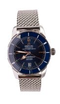 Breitling: a Gentleman's steel cased SuperOcean Heritage II 42 automatic Chronometer wristwatch,