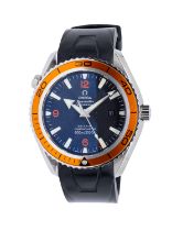 Omega: a Gentleman's steel cased Seamaster Professional Planet Ocean automatic Chronometer