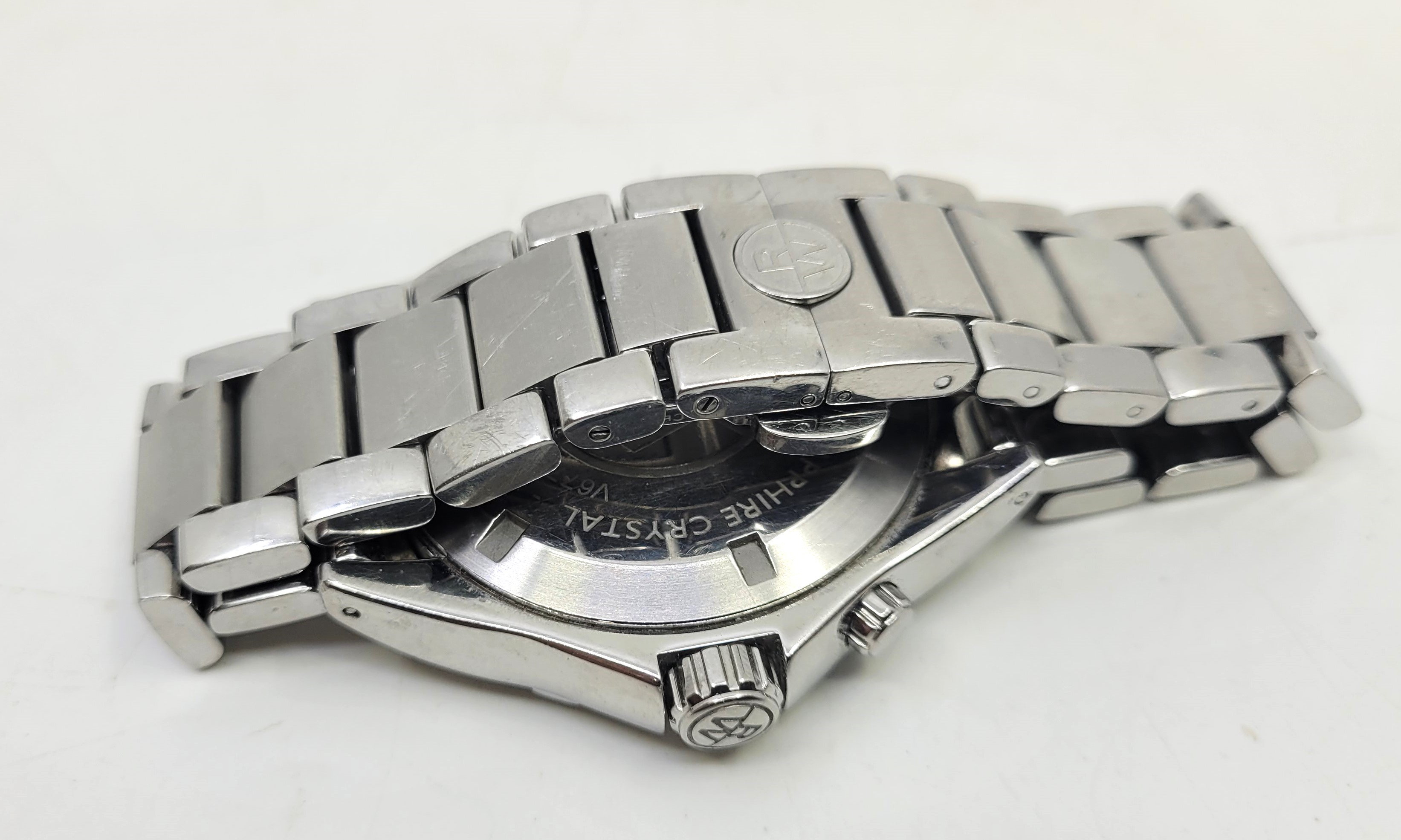 A Raymond Weil 8200 gentleman's stainless steel quartz bracelet watch, having signed black - Image 30 of 39