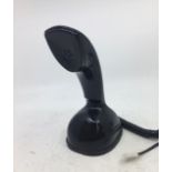 A vintage black telephone (Model no: 1956, PEL NO: A007034856)