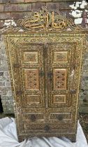 An unusual 20th cent Islamic small cabinet