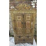 An unusual 20th cent Islamic small cabinet