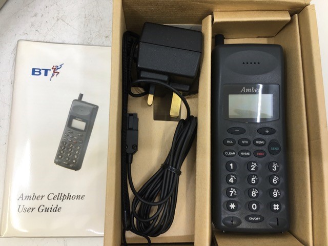 A vintage BT mobile in original box - Image 2 of 2