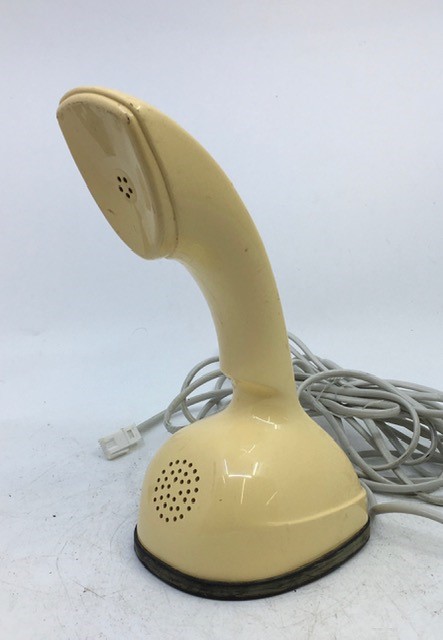 A vintage white telephone. - Image 2 of 9