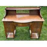 A fine quality Arts and Crafts period desk, atributed to Shapland & Petter very clean good condition