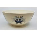 A Wedgwood "The Boat Race Bowl", by Eric Ravilious, issued in 1975 from the original design by