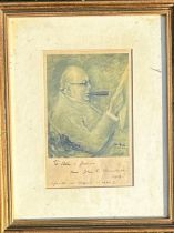 A signed  John S Churchill print