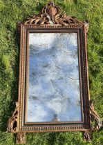 A large 20trh cent mirror after the antique