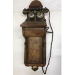 A vintage telephone