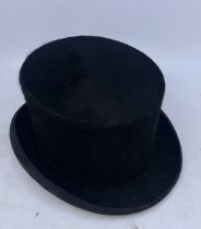 A large size 19th cent Top Hat size 7