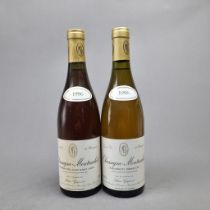 2 Bottles Blain Gagnard 1996 to include: Chassagne Montrachet – La Boudriotte – Premier Cru