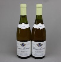 2 Bottles Chassagne Montrachet – Les Vergers 1er Cru – 1996  Fernand & Laurent Pillot (Please note
