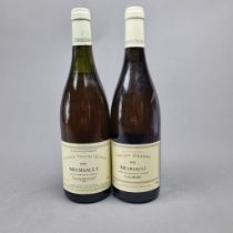 2 Bottles Vincent Girardin Meaursault to include: Meursault – Les Narvaux – Vincent Girardin –