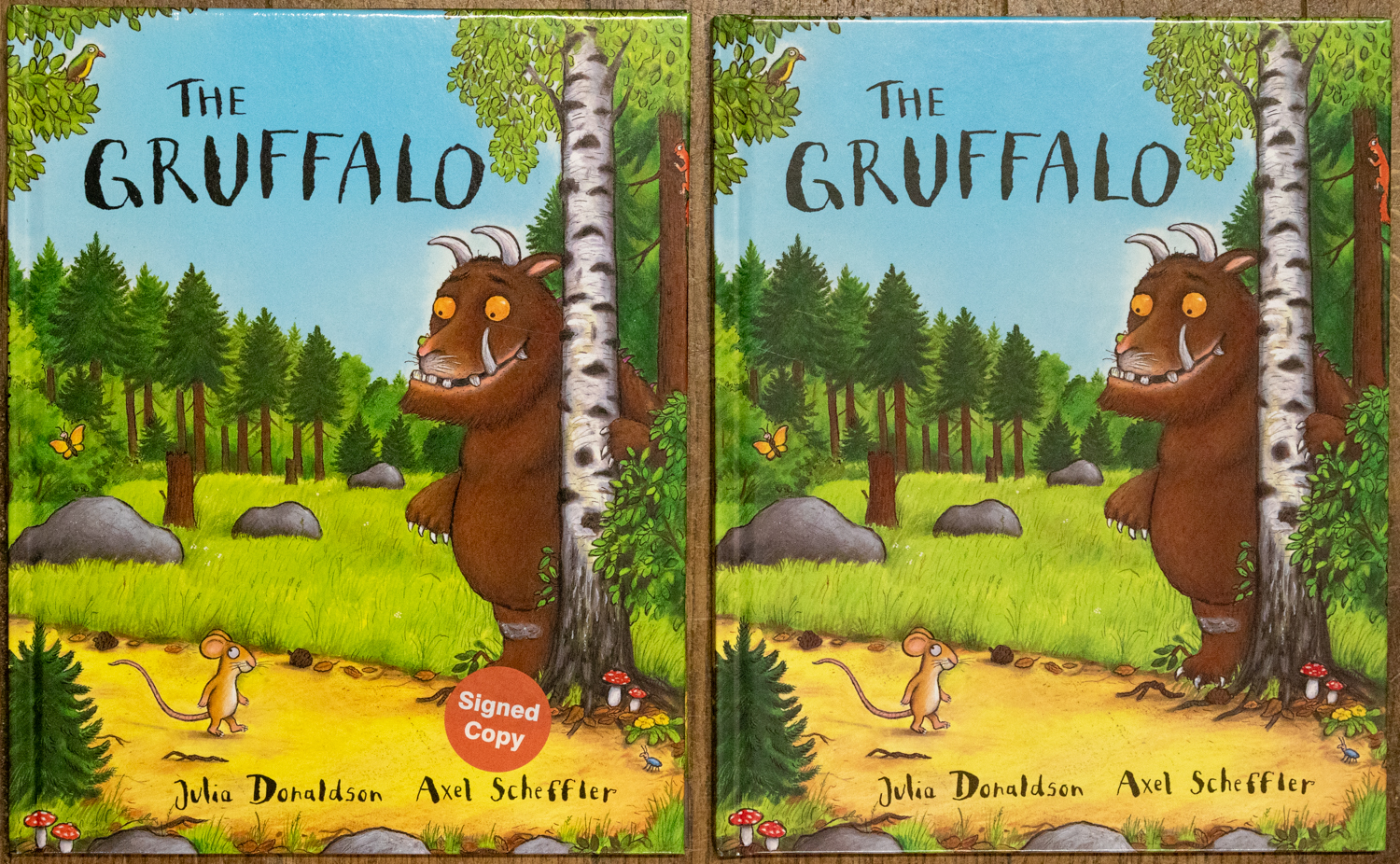 DONALDSON, Julia & SCHEFFLER, Axel (Illus.). The Gruffalo, first edition, later printing, SIGNED