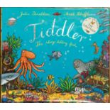 DONALDSON, Julia & SCHEFFLER, Axel (Illus.). Tiddler: The Story-Telling Fish, first edition, first