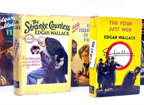 WALLACE, Edgar. A collection of mixed editions comprising The Strange Countess, 33rd edition,