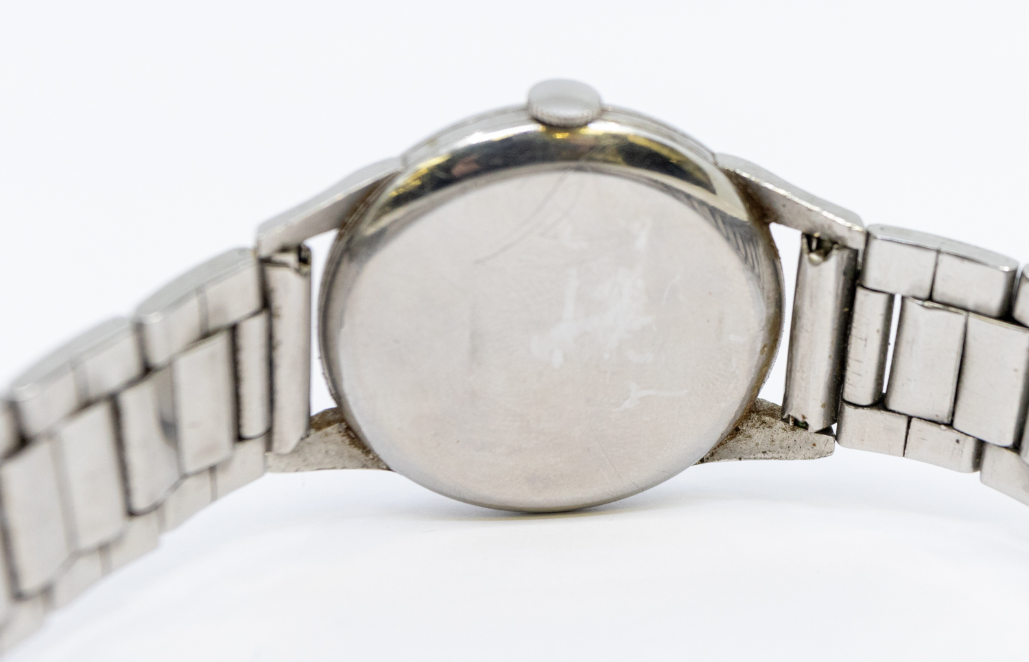 IWC- a gentleman's International Watch Company 1950's stainless steel wristwatch, comprising a round - Image 2 of 2