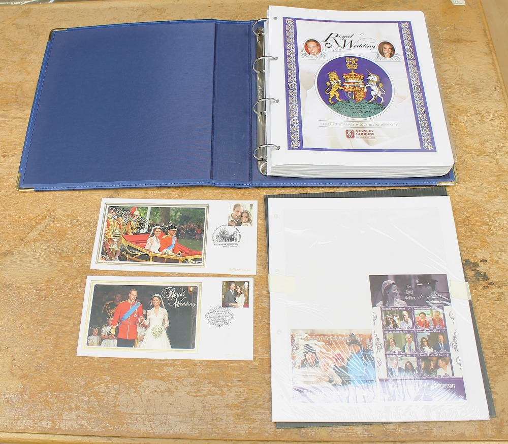 Large Attractive collection of Covers , Stamps , & Mini Sheets for the Royal Wedding of HRH Prince W - Image 3 of 9