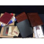 Stamps & Cigarette cards - Miscellaneous collection with 2 x Presentstion Pack Albums with over