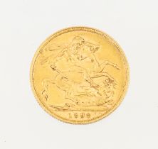 Victorian sovereign dated 1898