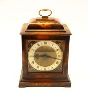 A mid 20th Century Smith electric walnut mantle clock.