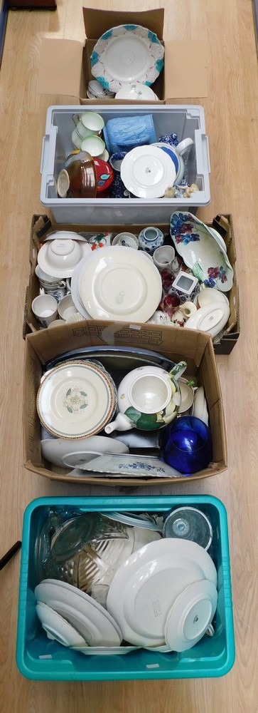 ***WITHDRAWN*** A large collection of mixed ceramics to include; Carlton ware, Poole pot and